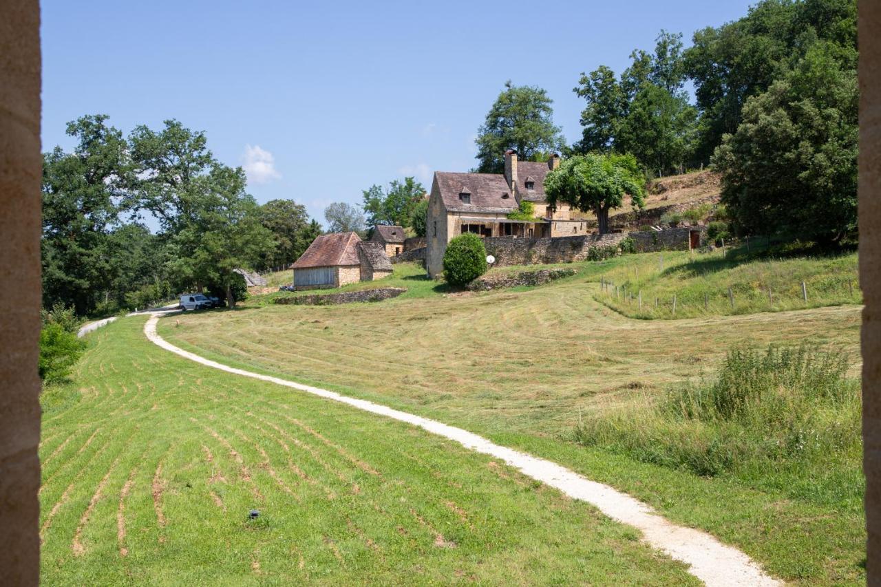 Chambres D'Hotes Avec Piscine La Grange Milou Beynac-et-Cazenac Exterior foto